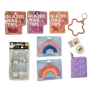 L.A. Colors Glazed Nail Tips & Accessory Set